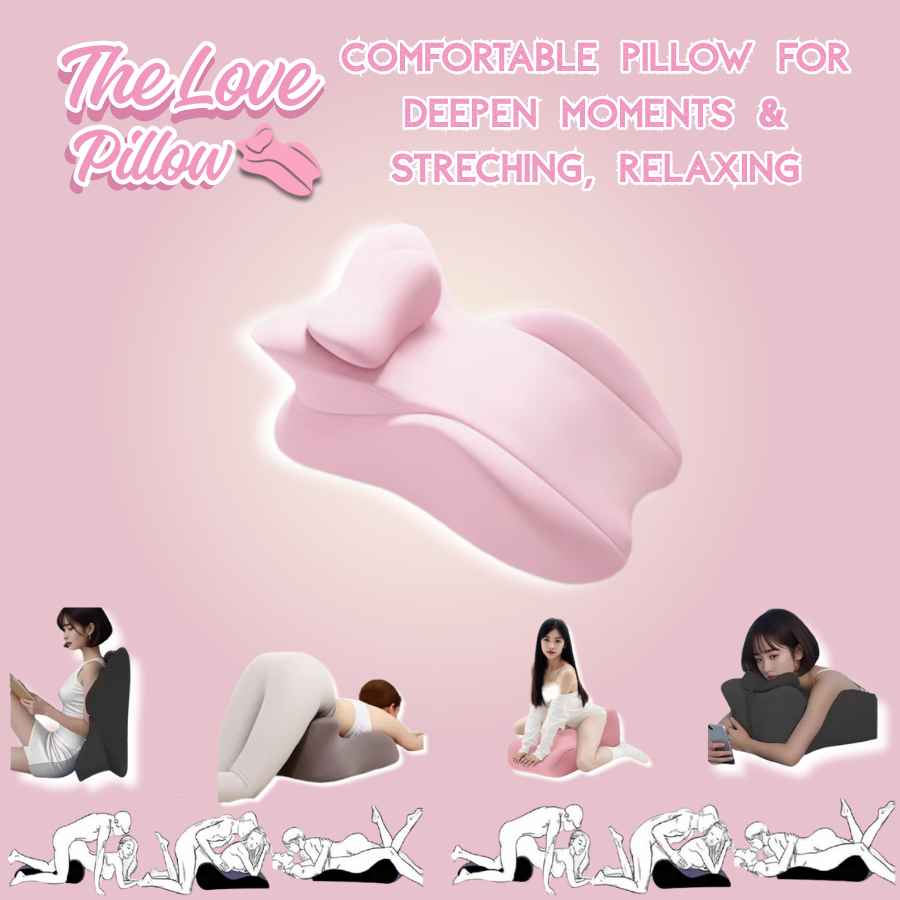The Love Pillow – Comfortable Pillow for Deepen Moments & Streching, Relaxing