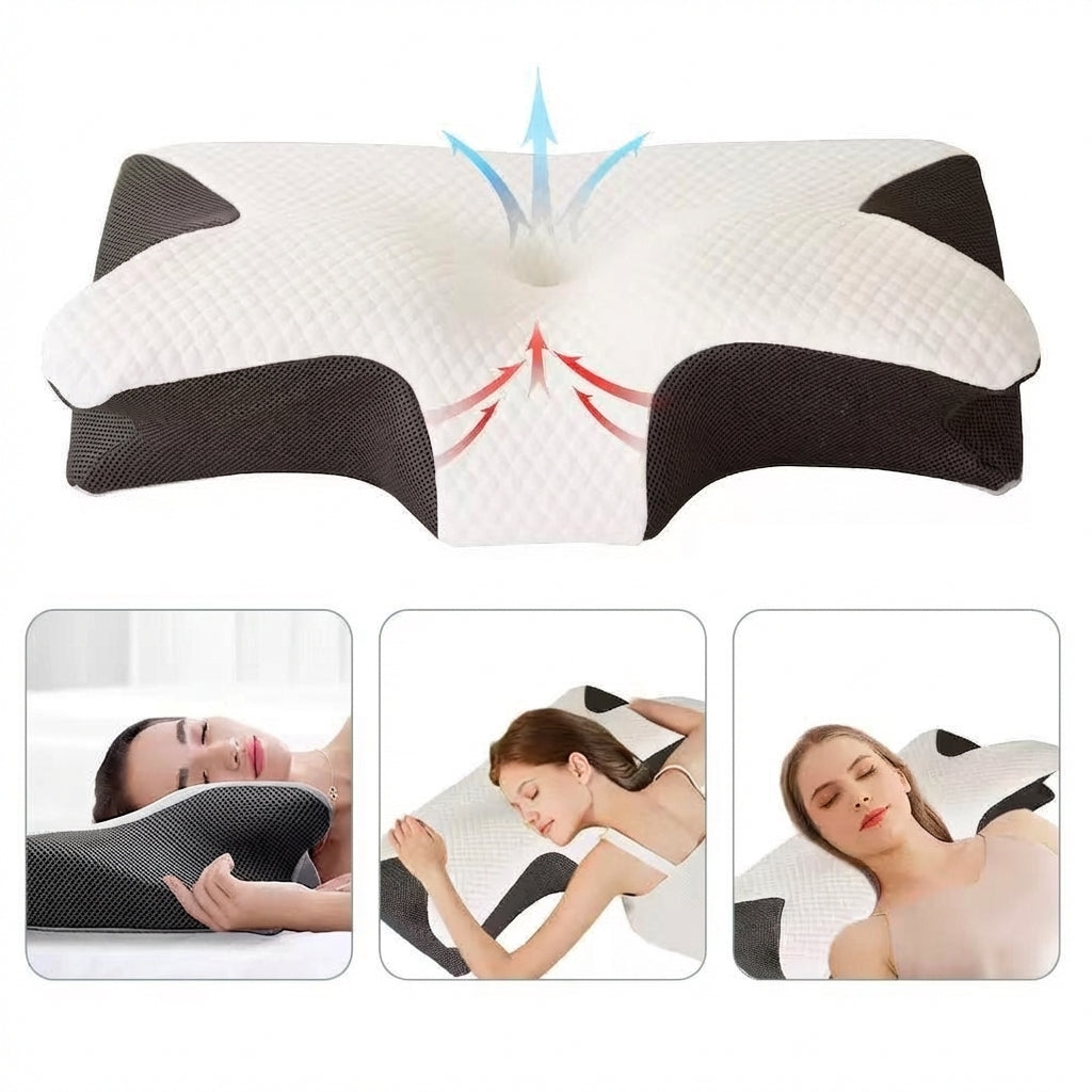 Ultra Pain Relief Cooling Pillow for Neck Support