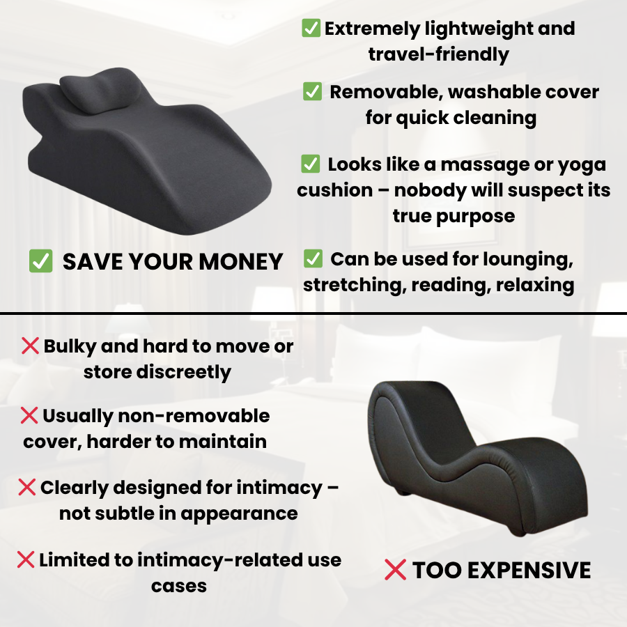The Love Pillow – Comfortable Pillow for Deepen Moments & Streching, Relaxing