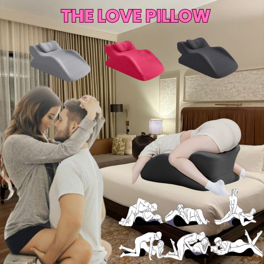 The Love Pillow – Comfortable Pillow for Deepen Moments & Streching, Relaxing