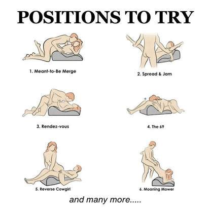 The Love Pillow – Comfortable Pillow for Deepen Moments & Streching, Relaxing